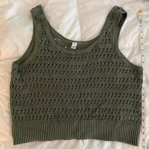 Old Navy Crochet Knit Tank Top - Size XL‎